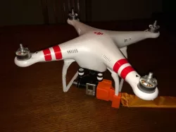 DJI Phantom 2 h3-3d Gimbal clamp/ GoPro 3 lens cover