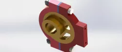 Eccentric | Solid Works | part Design And Assembly
