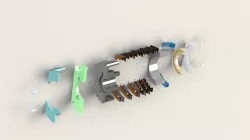electromagnetic coupling for machine tools