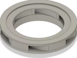Flame Vortex Ring