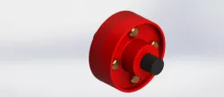 Flange Coupling Protected Type | Solid Works | part Design And Assembly