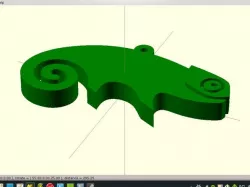 Geeko keyring