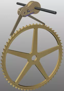 Harrison grasshopper escapement (modern)