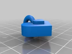 Heart keychain