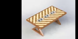 Hibachi Grill Table