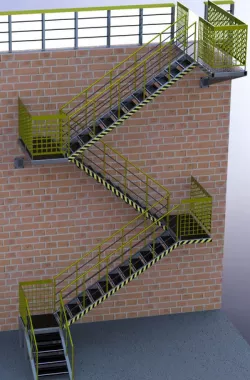 Industrial ladder