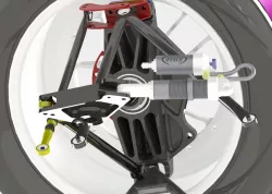 Kinematic analysis of a racecar susbension