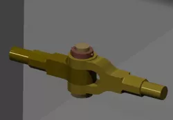 Knuckle Joint | Creo | part Design And Assembly