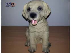 Labrador Puppy (Dog Statue 3D Scan)