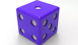 Ludo Dice with Animation