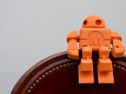 Maker Faire Robot Action Figure (Single file)