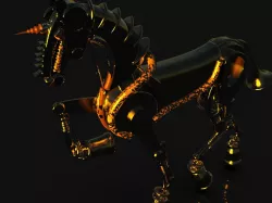 mechanical horse