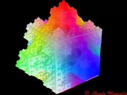 n-flake fractal cube variant