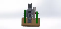 Pneumatic radial engine
