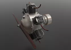 Radial Engine (Six Cylinder)