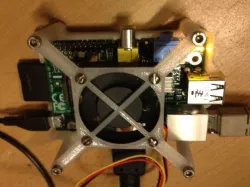 Raspberry Pi Fan-mount