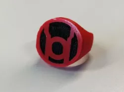 Red Lantern Ring for Dual Extrusion