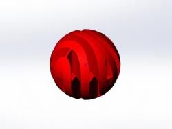 Red ball - 3D model by ArchanS (@ArchanS) [52a750b]