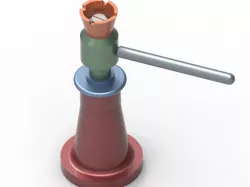 Screw Jack | Solid Edge ST V9 | Part Design And Assembly