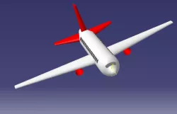 Simple Aircraft-CATIA surface
