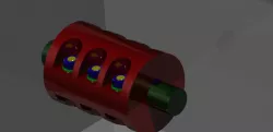 Split Muff Coupling | Creo | part Design And Assembly