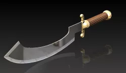 Sword of Anubis - Classic Egyptian Khopesh / Espada de Anubis - Khopesh Egípcio Clássico