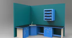 Table with wallmount