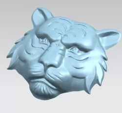 TIGER FACE FOR CNC