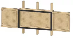 Tool Storage Enclosure Cabinet