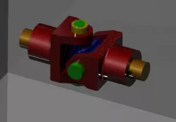 Universal Coupling | Creo | part Design And Assembly