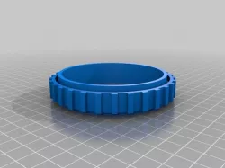 VEX Robotics 4in wheel rim blank