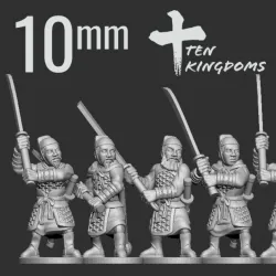10mm Song Dynasty Sword Armoured Foot