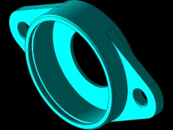 2 point bearing housing