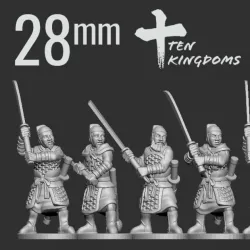 28mm Song Dynasty Sword Armoured Foot