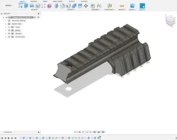 3X PIC Rail, (Designed for the "Spyder victor II")