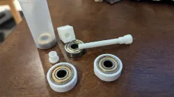 608ZZ Bearing bolt, bushing and casing assembly
