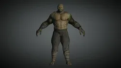 AAA Comics  Character  08  Killer Crock Low-poly 3D model