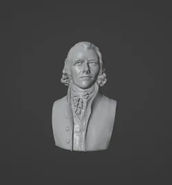 Alexander Hamilton 3D print model