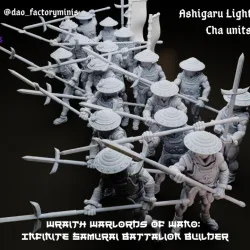 Ashigaru - Light foots (Yari Spears)