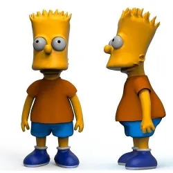 Bart Simpson 3D print model