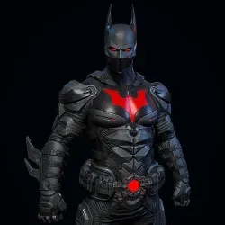 Batman beyond fan art 3D model