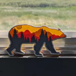 BEAR MULTILAYER 3D MODELS/ 3D LAYER/ 3D MANDALA