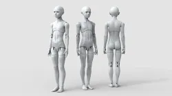 BJD doll boy Cullen ball joint doll 3D print model