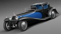 Bugatti Type 41 Royale Coupe Napoleon 3D model