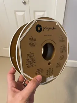 Cardboard Spool Rim with Minimal Sides