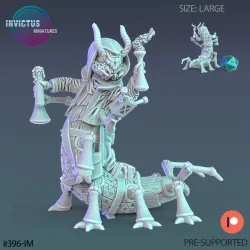 Centipede Folk Scientist / Space Crawler / Insectoid Beast / Cosmic Predator Insect / Alien War Creature / Cyberpunk Machine / Invasion Army / Battle Robot / Trooper Attack / Sci-Fi Encounter