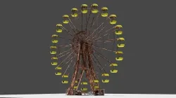 Chernobyl ferris wheel 3D model