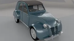 Citroen 2 CV 1959 3D model