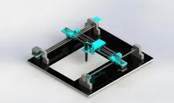 CNC Plotter (X-Y-Z)cartesian robot)