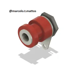 Conector Banana Female Mini